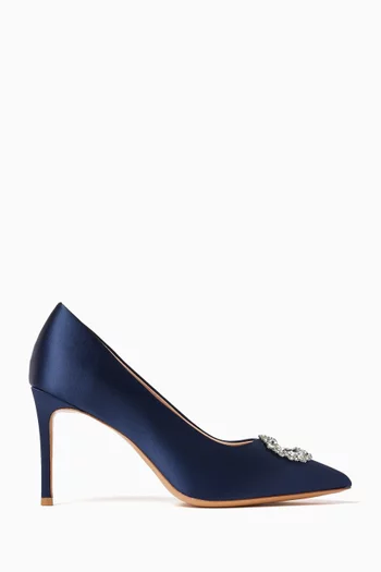 Nova 90 Pumps in Embellished Satin