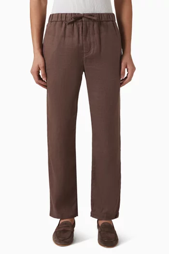 Oscar Chino Pants in Linen & Cotton