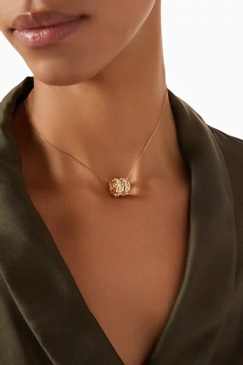 Burlington Love Diamond Necklace in 18kt Gold
