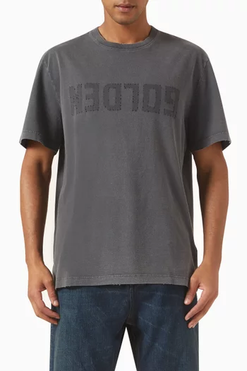 Logo-print T-shirt in Jersey