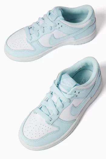 Dunk Low Sneakers in Leather