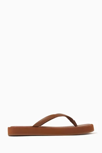x GI Thong Sandals in Smooth Leather