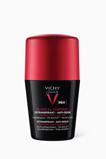 96 Hour Clinical Control Deodorant for Men, 50ml