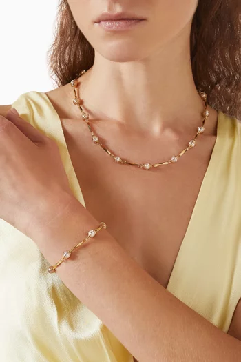 Perla Bracelet in Gold-plated Metal
