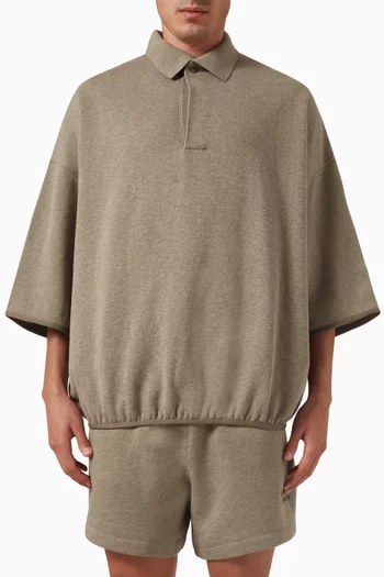 Polo Shirt in Core Fleece