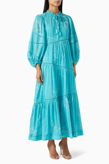 Irha Maxi Dress in Cotton