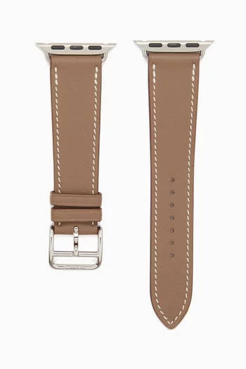 Apple Watch Strap in Leather, 40mm