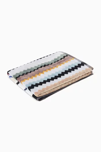 Curt Chevron Bath Towel in Cotton