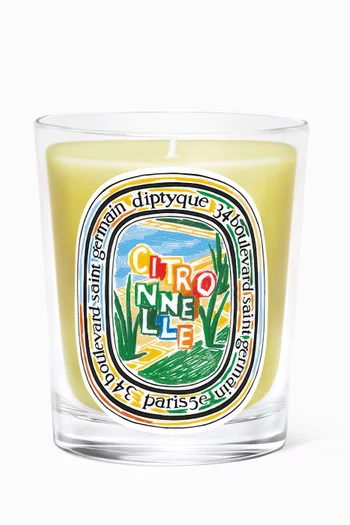 Limited-edition Citronnelle Scented Candle, 190g