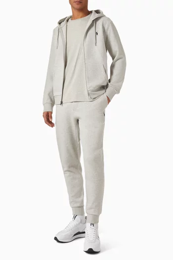 Classic Logo Zip Hoodie in Cotton-blend