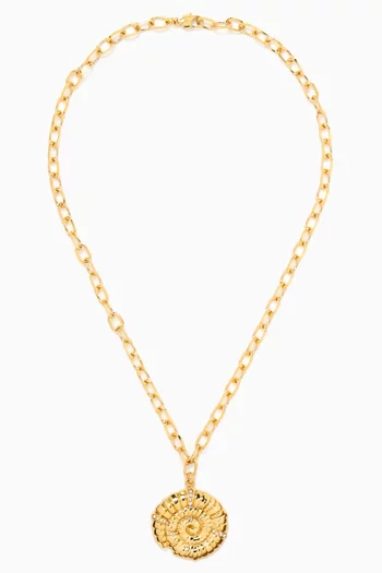 Kai Crystal Necklace in 18kt Gold-plating