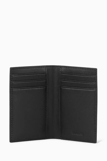 Bi-fold Wallet in Faux Leather