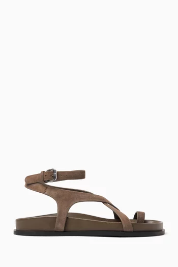 Jalen Slim Sandals in Suede