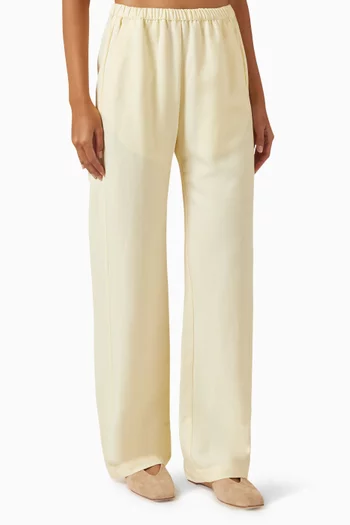 Everywhere Straight-leg Pants in Twill