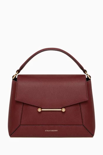 Mosaic Top-handle Bag in Leather