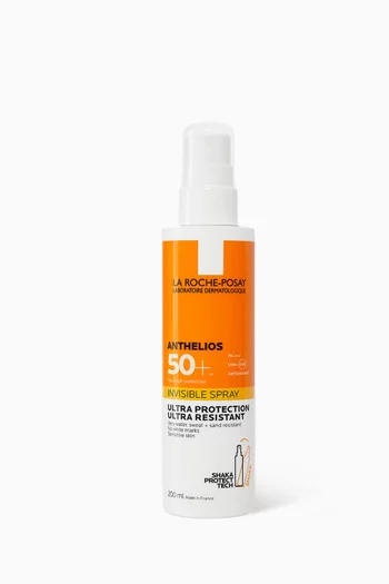بخاخ للجسم واقي للشمس أنثيليوس غير مرئي بعامل حماية SPF50‎+‎،‏ 200 ملل