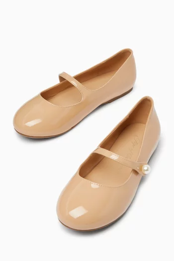 Elin Ballet Flats in Patent Leather
