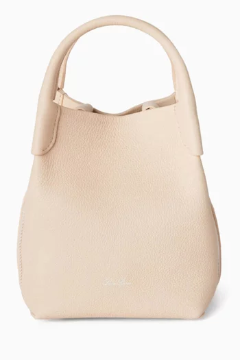 Micro Bale Bag in Calfskin Leather