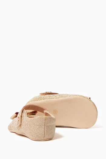 Maxine Glitter Ballerina Shoes