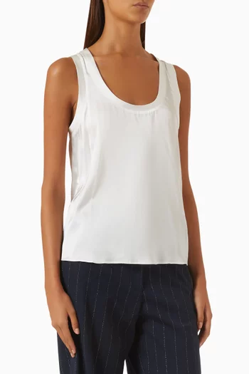 Lourma Tank Top in Silk