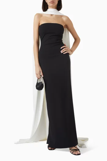 Ainhoa Scarf Maxi Dress
