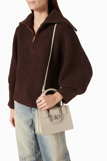 Small Joide Top-handle Bag in Faux Leather