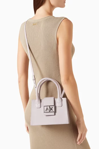 Small Joide Top-handle Bag in Faux Leather