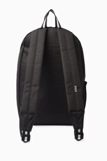 Colour-block Backpack Set