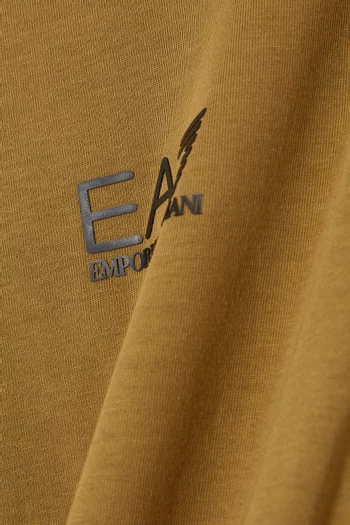 EA7 Logo T-shirt in Cotton