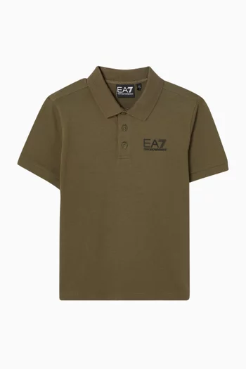 EA7 Polo Shirt in Jersey