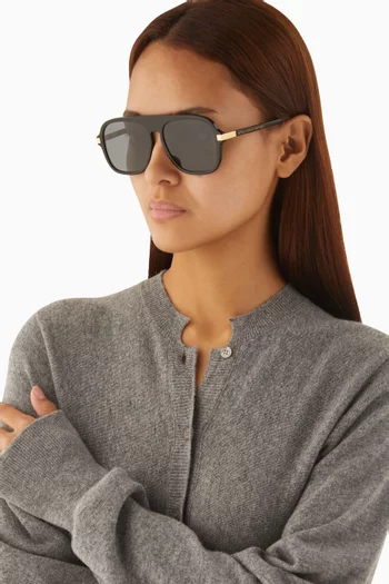 Pilot Sunglasses in Bio-acetate