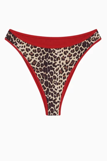 Dove Bikini Briefs in Stretch Nylon
