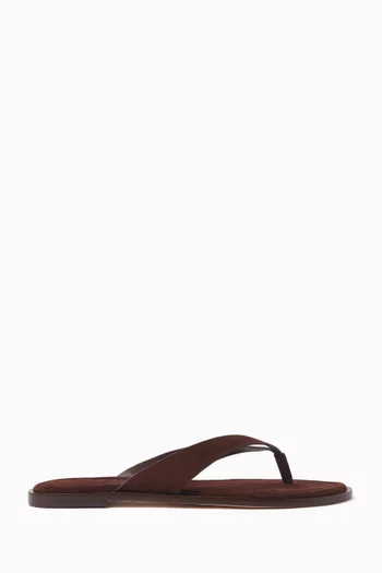 Jessie Thong Sandals in Suede