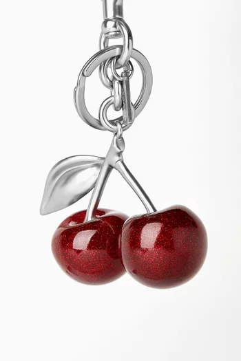 Cherry Bag Charm in Resin