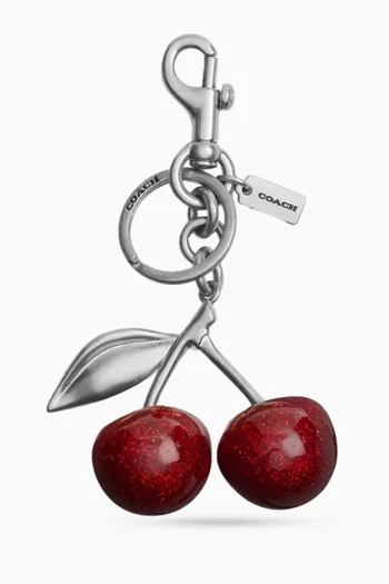 Cherry Bag Charm in Resin