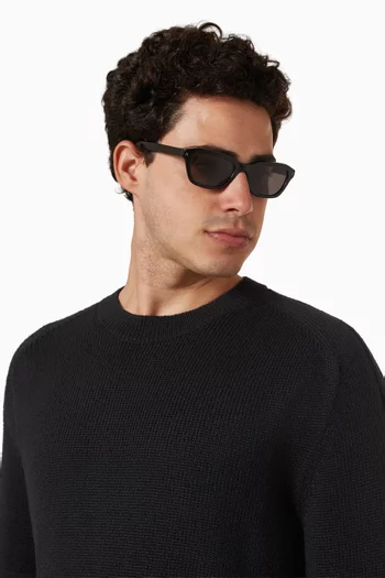 Clint D-frame Sunglasses in Acetate
