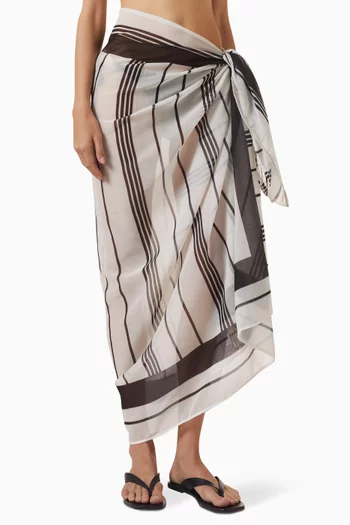 Ruby Long Sarong Pareo