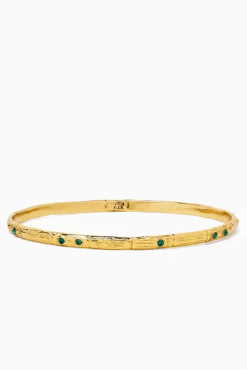 Bambini Bangle Bracelet in Gold-plated Metal
