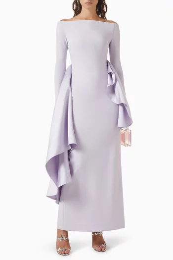 Kiana Off-shoulder Maxi Dress