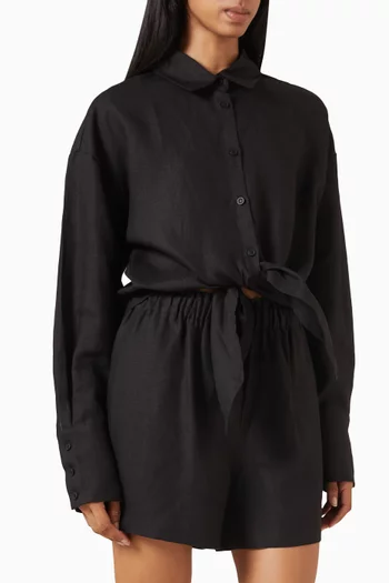 Hanson Shirt in Linen