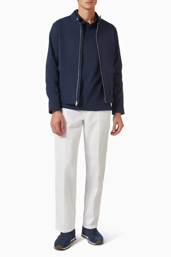 Racer Jacket in Nylon