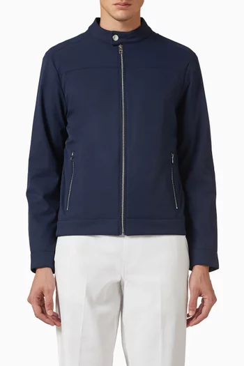 Racer Jacket in Nylon