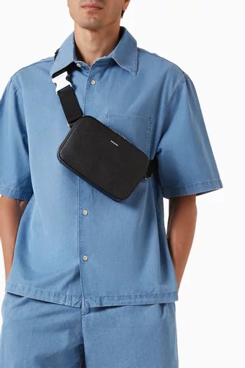 Small Shoulder Bag in Saffiano Leather