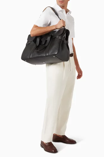 Country Weekender Bag in Grained Calfskin