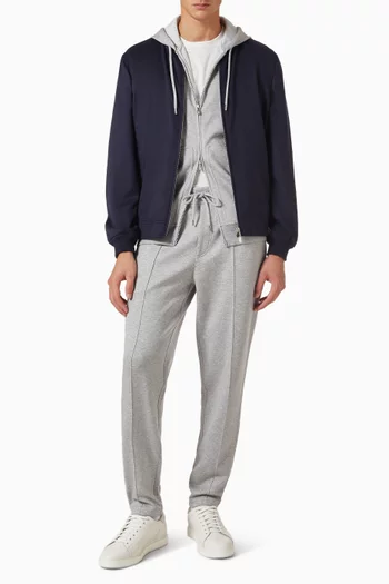 Ribbed Sweatpants in Cotton
