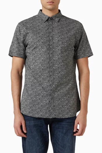 Slim-fit Shirt in Stretch Cotton