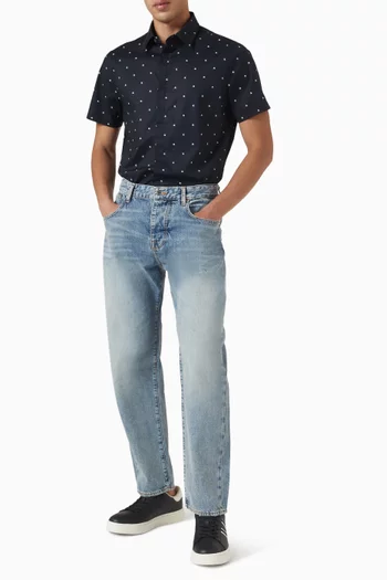 Slim-fit Shirt in Stretch Cotton