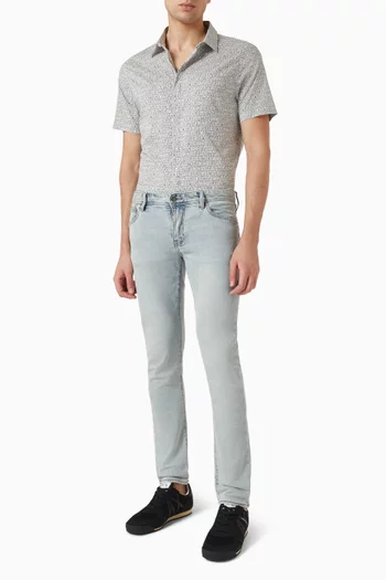 Slim-fit Shirt in Stretch Cotton