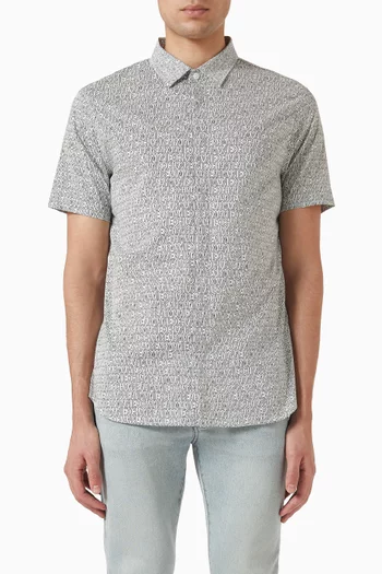 Slim-fit Shirt in Stretch Cotton