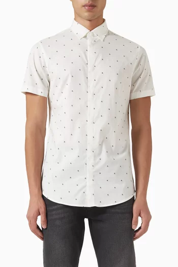 Slim-fit Shirt in Stretch Cotton